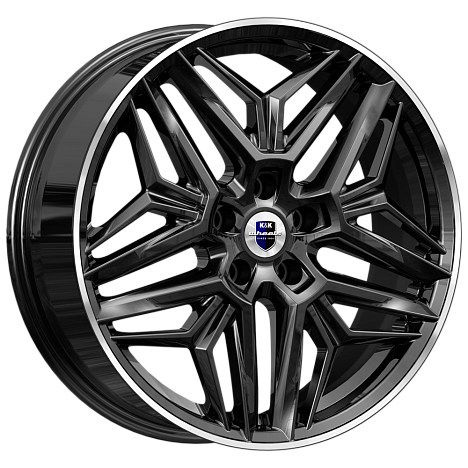 Диски K&K Колумб 7x19/5x114.3 D66.1 ET40 K-AND-K-ALMAZ-CHERNYY