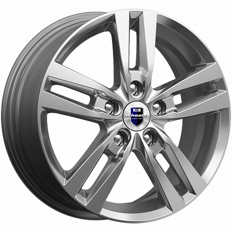 Диски K&K Rassvet 6.5x16/5x112 D57.1 ET50 K-AND-K-DARK-PLATINUM