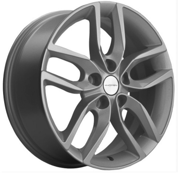 Диски Khomen Wheels KHW1708 6.5x17/5x114.3 D67.1 ET45 KHOMEN-WHEELS-F-SILVER