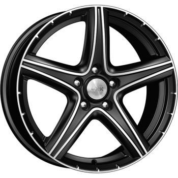Диски K&K Барракуда 7.5x17/5x112 D66.6 ET45 K-AND-K-ALMAZ-CHERNYY