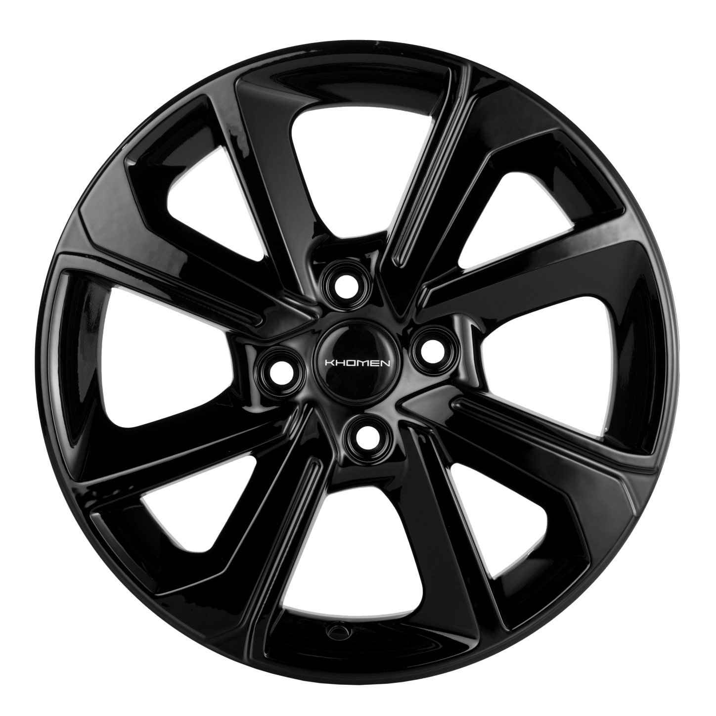 Диски Khomen Wheels KHW1501 6x15/4x100 D56.6 ET45 KHOMEN-WHEELS-BLACK