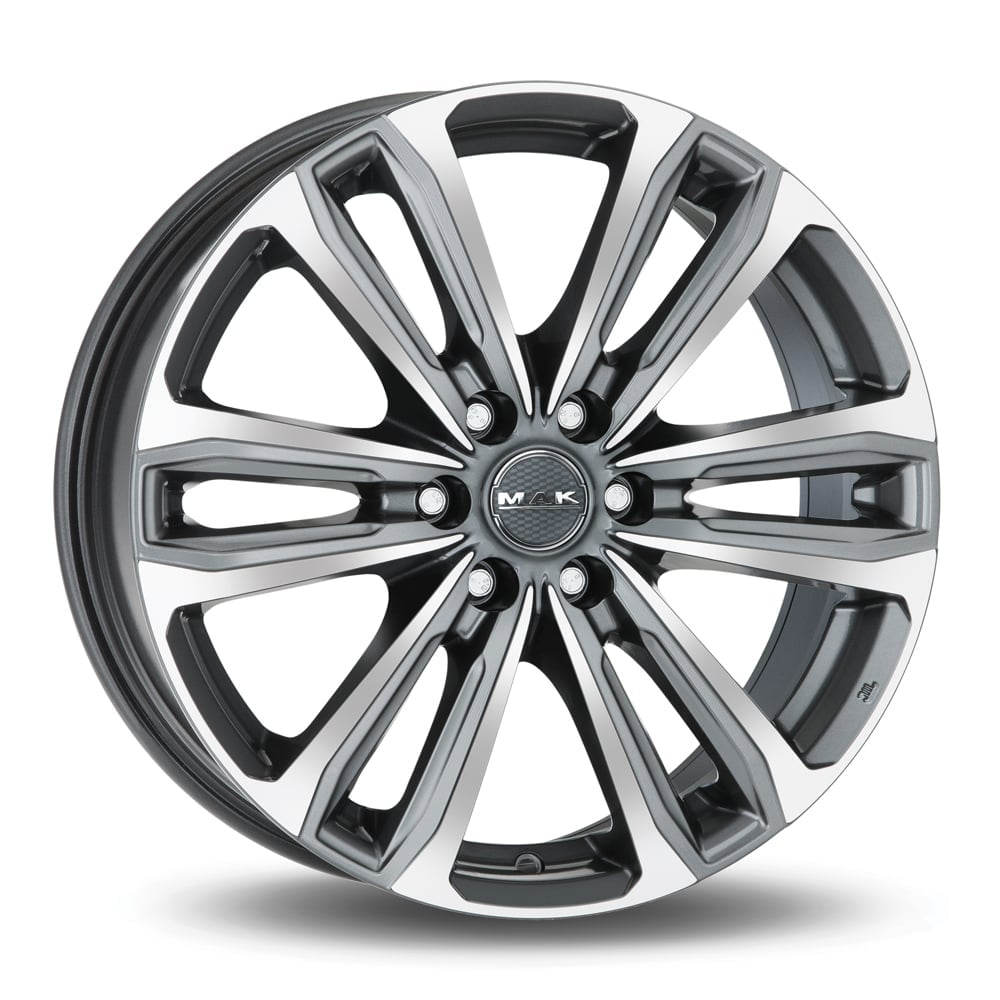 Диски Mak Safari 6 8x18/6x139.7 D100.1 ET30 MAK-GUNMETAL-MIRROR-FACE