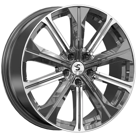 Диски Skad Premium Series КР013 7x19/5x114.3 D66.1 ET40 SKAD-DIAMOND-GLOSS-GRAPHITE