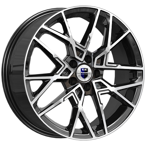 Диски K&K Вудроф 7x18/5x110 D65.1 ET40 K-AND-K-ALMAZ-CHERNYY