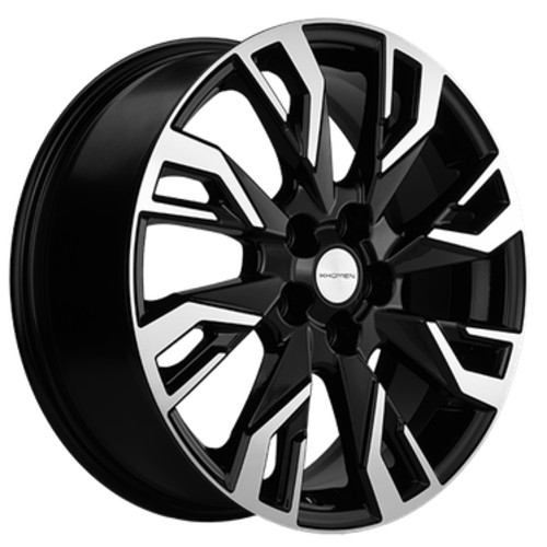 Диски Khomen Wheels KHW1809 7x18/5x114.3 D66.1 ET35 KHOMEN-WHEELS-BLACK-FP