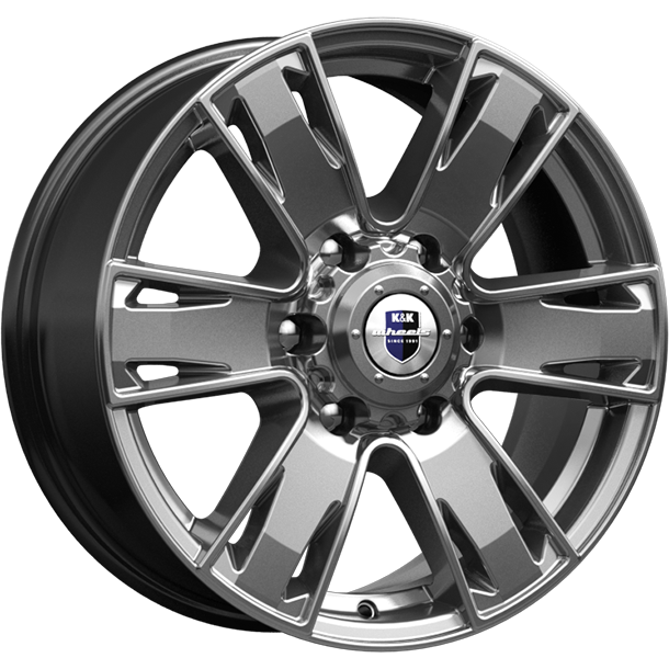 Диски K&K Севенна 7x17/6x114.3 D67.1 ET39 K-AND-K-DARK-PLATINUM
