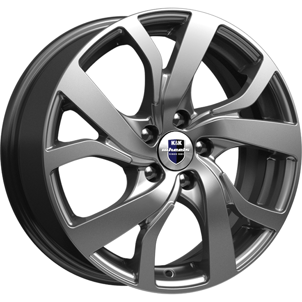 Диски K&K Палермо 6.5x16/5x114.3 D67.1 ET38 K-AND-K-DARK-PLATINUM