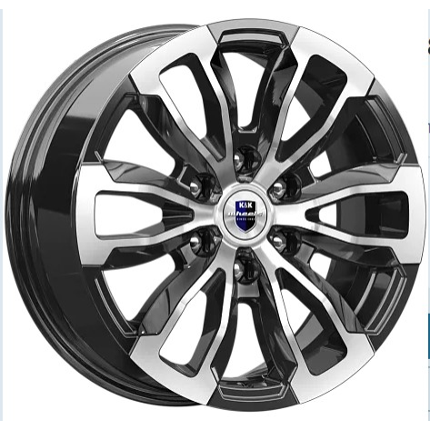 Диски K&K Меконг 7.5x18/6x139.7 D106.1 ET30 K-AND-K-ALMAZ-CHERNYY
